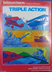INTELLIVISON -- TRIPLE ACTION (NO. 3760) #NOS #SEALED - Picture 1 of 3