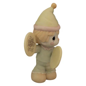 Precious Moments: b0002 A Smile's the Cymbal of Joy (4.5") Birthday Club - Picture 1 of 3