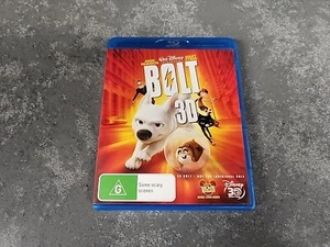 Bolt 3D (Bluray, 2008) Disney Pixar Kids Movie - PAL Region B - Free Postage - Picture 1 of 5