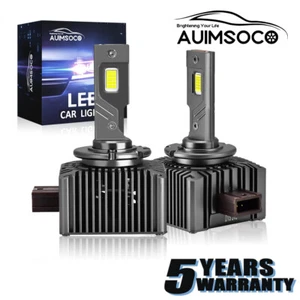 2x D1S D1R LED Headlight Bulb 6000K Hi/L Beam HID Xenon Conversion Combo Kit A+ - Picture 1 of 11