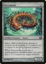 MTG Scars of Mirrodin Necropede x4 Uncommon Artifact Creature Infect NM/M