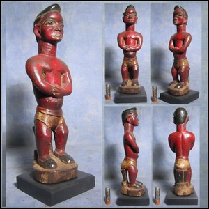 COLON BAOULE rci AFRICANTIC Primitive Afrikanische Kunst African Afrikanische Statue Truhe - Bild 1 von 6