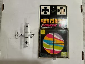 G0-193 Sky Circus WW1 aereo da combattimento Fokker D7 bianco triplane Hong Kong Bx18 - Foto 1 di 10