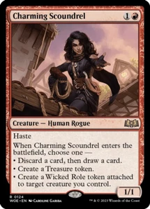 Charming Scoundrel (124) Wilds of Eldraine WOE MTG Magic - Imagen 1 de 1