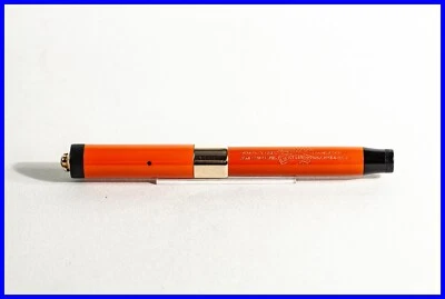 1927 14k EEF Solid Nib Lucky Curve PARKER DUOFOLD LADY Coral Red Orange - Image 1 of 4