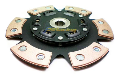 FX STAGE 3 SPRUNG 6 PUCK CLUTCH DISC 95-00 FORD CONTOUR MERCURY MYSTIQUE 2.5L V6 - Image 1 of 4