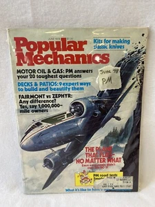 1978 Jun Popular Mechanics Magazine, Vintage - Auto Tabak Tech Alkohol Werbung - Leser - Bild 1 von 4