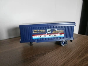 REMORQUE DE SEMI  SEULE : 1 ESSIEUX CAISSE SNCF 1/43e - Imagen 1 de 4
