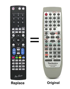 RM-Series  Replacement Remote Control For Technics EUR7702290 - Picture 1 of 5