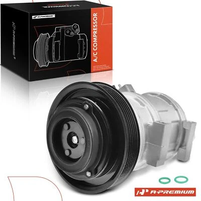 AC Compressor w/ Clutch for Toyota Corolla 2003-2008 Matrix L4 1.8L Sedan Wagon - Image 1 of 4