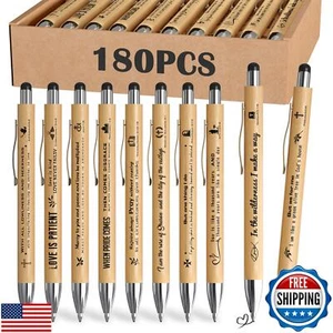 Ctsotmybs Christian Inspirational Pens With Bible Verse Stylus Ballpoint Pens - Picture 1 of 5
