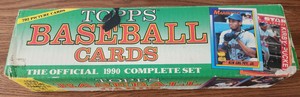 1990 Topps Baseball Cards The Complete Set - 792 Cards Including 1-5 Nolan Ryans