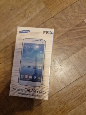 Brand new Samsung Galaxy Mega dual sim black GT-I9152 5.8 display unoppened - Image 1 of 4