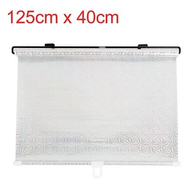 Parasol Retráctil Reflectante Ventana Parasol Rodillo Pantalla 125cm x 40cm Foto 1 de 4