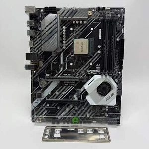 ASUS Prime X570-P AMD AM4 ATX Motherboard with AMD Ryzen 9 3900XT CPU - Afbeelding 1 van 6