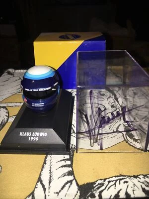 Casco K. Ludwig 1996 Minichamps 385964317 1:8 Model Signed Rare - Image 1 of 4