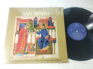 San Benito Canto Gregorianischer Y Orgel Chor Pedro Solesmes LP 12 " vinyl VG/VG - Bild 1 von 7
