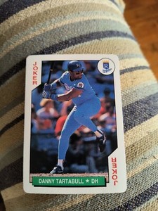DANNY TARTABULL 1991 PLAYING CARD CO. M.L. ALL STARS #JOKER FREE SHIP