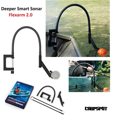 Deeper Flex Arm 2.0 Smart Sonar Flexarm Echolot Halter Montagearm Pro+ & Chirp - Bild 1 von 4