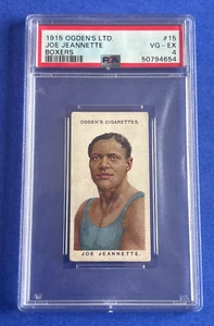 1915 Ogden 's LTD. Joe Jeannette #15 Boxing Card PSA 4 - Picture 1 of 2