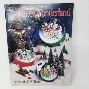 Connie's Winter Wonderland Decorative Painting Christmas Winter Book Tole - Picture 1 of 6