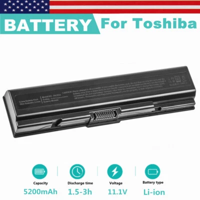 Battery for Toshiba Satellite PA3534U-1BRS PA3535U A205 A305 A505 L305 L505D  - Image 1 of 4
