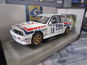 BMW M3 E30 Rallye Gr.A Monte Carlo 1989 #18 Duez Lopes Fina S180151 Solido 1:18 - Imagen 1 de 10