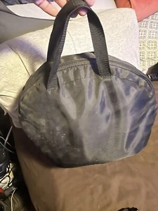 Motorcycle Helmet Carry Bag With 2 Shorty Helmets EUC! - Picture 1 of 16