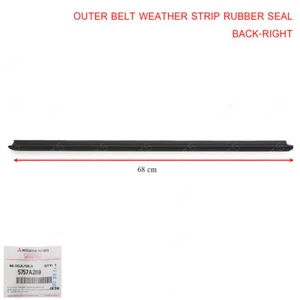 Rear Rh Outer Weatherstrip Door Belt For Mitsubishi Mirage Space Star '12 - 2018 - Picture 1 of 8