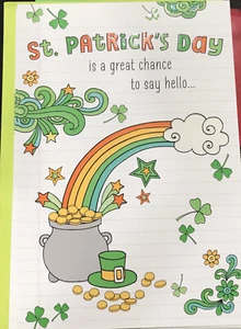 Happy St. Patrick’s Day, Someone Special, Hello, Large Hallmark, Greeting Card - Picture 1 of 4