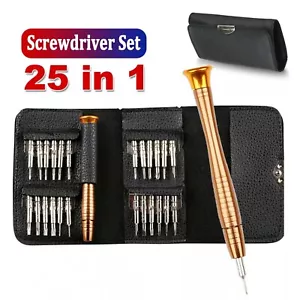 25 in 1 Precision Screwdriver Set Tool Kit Mini Small Torx for Laptop Repair Fix - Picture 1 of 13