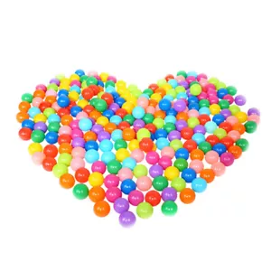 100PCS Soft Plastic Ocean Balls Pit Kids Children Colourful Play Toys Pool Balls - Picture 1 of 5