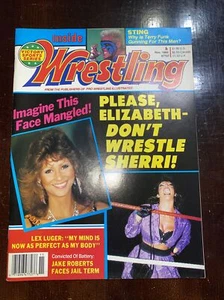 Inside Wrestling November 1989 Magazine Miss Elizabeth Sherri WWF NWA Victory - Imagen 1 de 4