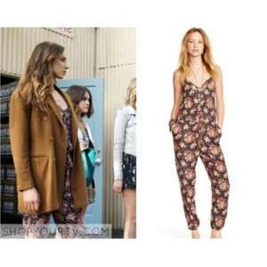 Denim & Supply Ralph Lauren Floral Jumpsuit Size Small Pretty Little Liars - Picture 1 of 4