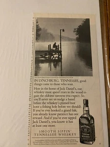 Pubblicità vintage 1994 Jack Daniels Tims Ford Lake Lynchburg, Tennessee - Foto 1 di 1