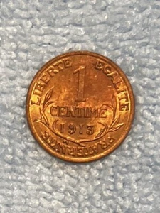 FRANCE - 1 Centime 1913 - Picture 1 of 2