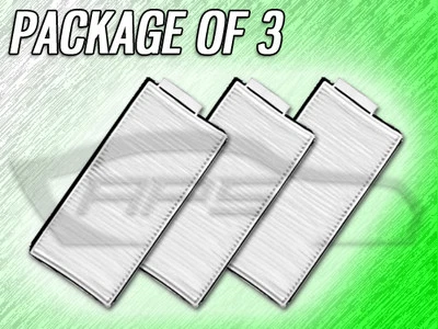 FILTRO DE AIRE DE CABINA C15044 PARA 1995 1996 1997 LINCOLN CONTINENTAL PAQUETE DE TRES Foto 1 de 2