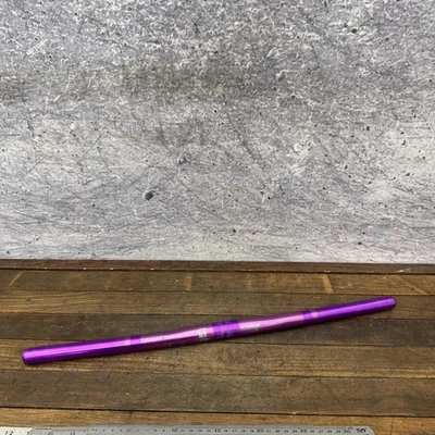 老式系统 4 MTB 车把紫色紫色阳极氧化 90 年代山地车山地自行车 Trek — 第 1/4 张图片