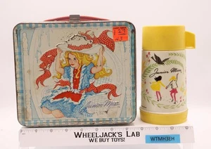 Junior Miss Metal Lunch Box W/Thermos 1973 Aladdin Vintage - Imagen 1 de 6