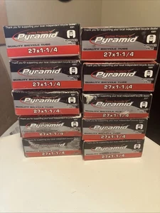 Pyramid Schrader Valve Bicycle Tube 27x1-1/4 Lot Of 10 - Picture 1 of 1