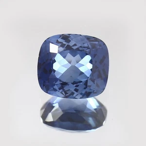 Cojín AAA Natural Ceilán Zafiro Azul Real Piedras Preciosas Sueltas Corte 6.70 Ct - Imagen 1 de 6