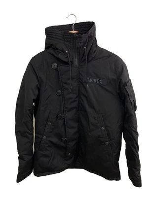 AVIREX Down Jacket M Polyester BLK 6172190 - Image 1 of 4