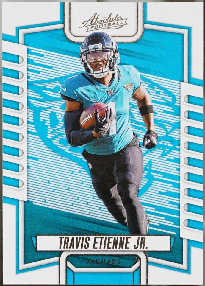 2023 Panini Absolute - Yellow Football Travis Etienne #56 NM - Image 1 of 1