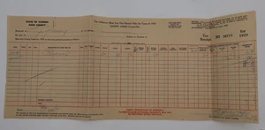 1929 STATE OF FLORIDA DADE COUNTY TAX DOCUMENTS - Picture 1 of 3