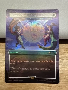 Mtg Secret Lair Final Fantasy Porom — Silence — Foil —NM - Picture 1 of 1