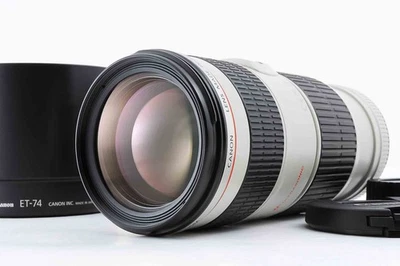 [NEUWERTIG] CANON EF 70-200mm F/4 L IS USM AF ZOOM Teleobjektiv mit Haube aus JAPAN - Bild 1 von 4