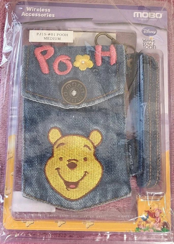 Disney POOH Universal Jean Bolsa con Correa para Herramientas Teléfonos Abatibles iPod iPhone 5 Foto 1 de 3