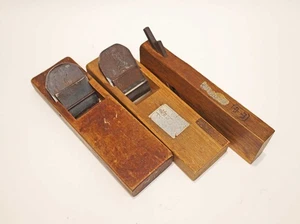 Vintage japanische Handhobel 3er Set - Kanna Hon-sukeji Hanadaiya - Bild 1 von 9