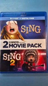 Sing + Sing 2 Bluray 2 Movie Pack - Picture 1 of 3