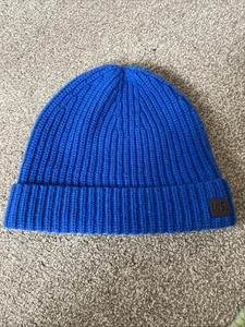 The White Stuff Blue Beanie Hat - Picture 1 of 3